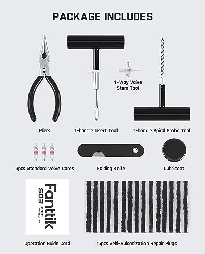 Fanttik Tire Repair Kit and X8 APEX™ Tire Inflator