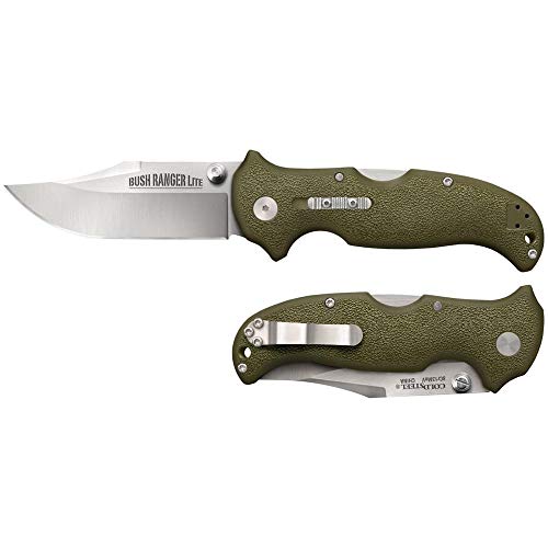 Cold Steel Faca dobrável Bush Ranger Lite, verde, 9 cm