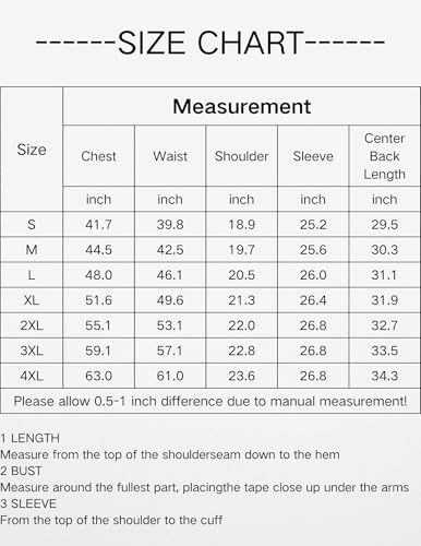 Coofandy Mens Dress Shirts Wrinkle Free Long Sleeve Button Down Shirt Formal Business Shirts White-Geometric Patterns M thumb #5