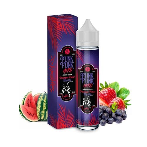 Savourea Punk Funk Hero By Joey Starr - Pastèque Fraise Myrtille - 50ML -  AMAVAPE