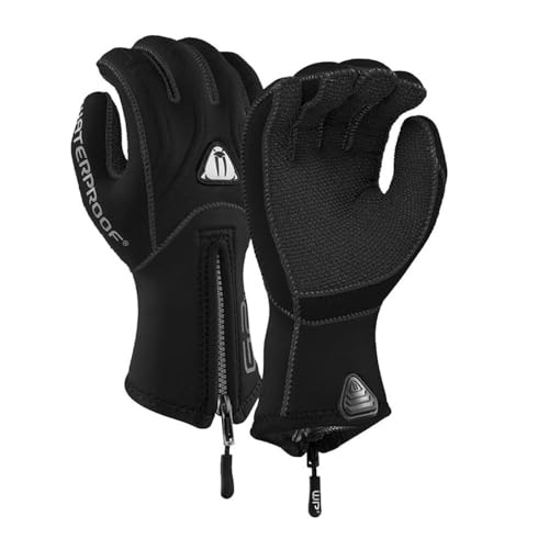 Waterproof G2 5mm Aramid Scuba Diving Gloves with Dupont Kevlar Palm, L, 116-225-00