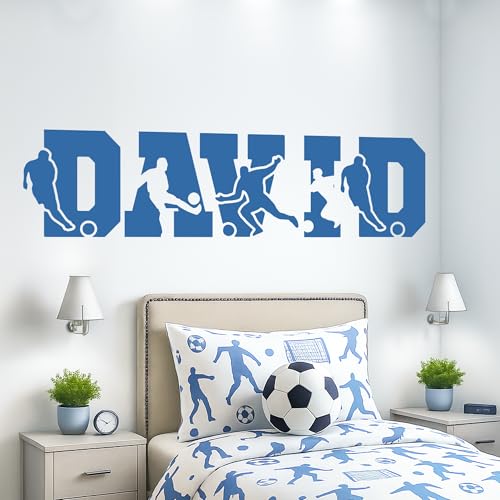 Vinilo Decorativo Personalizado de Fútbol para Pared
