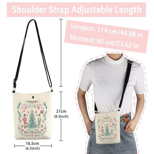 VAMSII N Inspired Crossbody Bag Characters Gift Ballet Recital Dance Gifts3