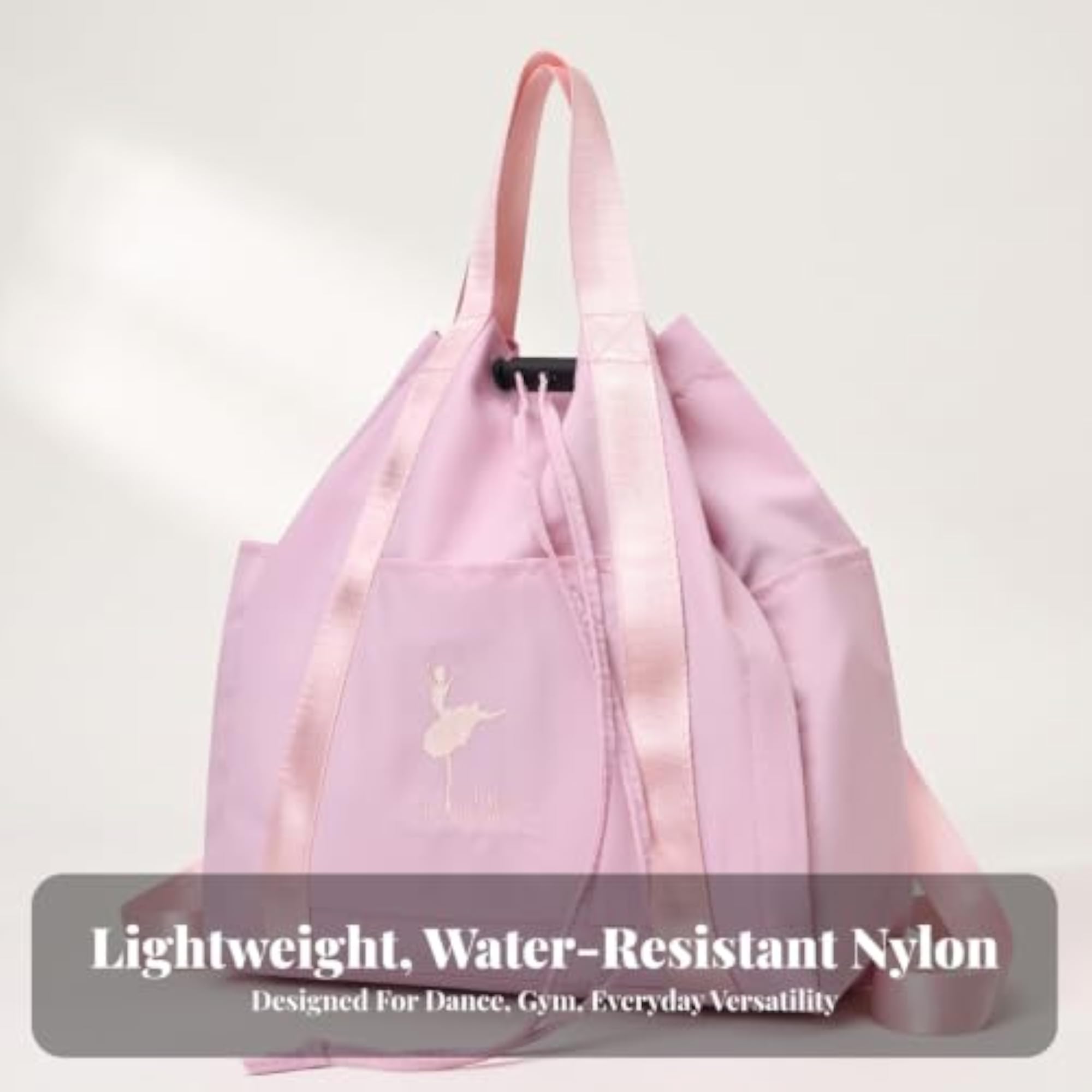 Soft-Structured Drawstring Backpack, Lightweight Cinch Bag