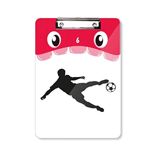 Porte-bloc Sports Outline format A4 avec support de documents rigide pour le bureau