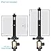 NEEWER iPad Tablet Tripod Mount Adapter Holder 16-23.5 Centimeters Adjustable Clamp for Mini 2/3/4 Air/Air2 iPad Pro Microsoft Surface Samsung Tab 7.0 Series