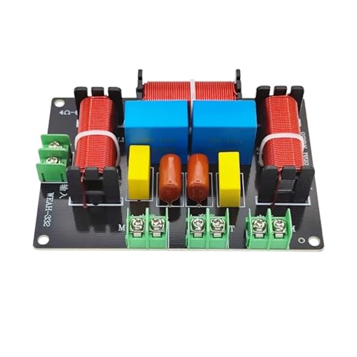 Aboiled -332 200W 3 Way Crossover 2 Midrange 1 Treble Frequency Divider Audio Speaker Crossover KTV Crossover Model B