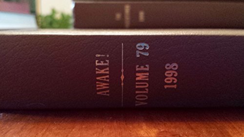 AWAKE! Volume 79 (1998) B000BYR81E Book Cover