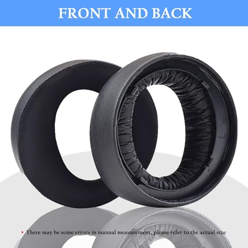 Pulse 3D Earpads Cushions Replacement for Sony PlayStation 5 Pulse 3D PS5 Headset,PS5 Cooling Gel Ear Pads Replacement Ear Cushions,Ear Cups Accessories with Noise Isolation Foam(Black) by Adhiper - Image 8