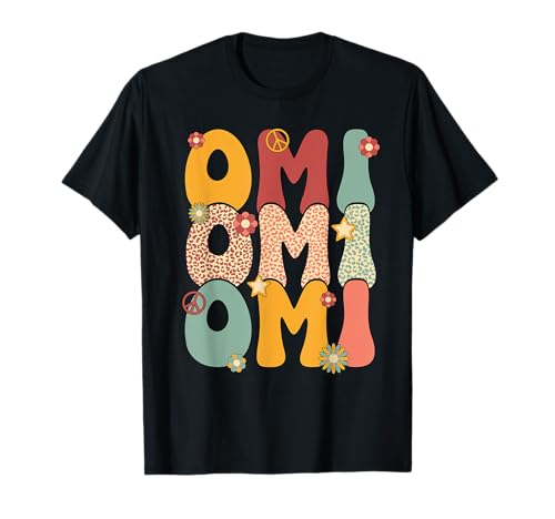 Omi Grandma Groovy Omi Grandmother T-Shirt