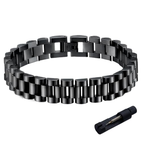 Pulsera de Acero Inoxidable 6 mm para Hombre y Mujer miniatura 1