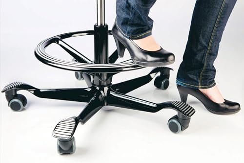 Image of HAG Capisco Black Footring for Capisco Chairs - Footring Only - Chair Sold Separately