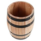 Matériau en bois : fabriqué à partir de bois stable avec des motifs de grain naturels, ce porte-ustensiles est conçu pour durer pour une utilisation à long terme, rangement de porte-baguettes, organisateur de cuillère et de fourchette