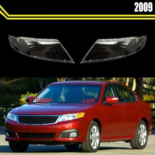Cache-phare Kia Optima 2009 coque transparente contre la condensation - 2