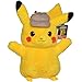 Produktbild Lively Moments XL Pokemon Plüschtier großes Pikachu ca. 40 cm Meisterdetektiv Pikachu / Kinofilm Kuscheltier / Plüschfigur / Spielzeug