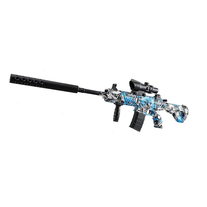 Buy Electric Gel Ball Blaster Gun Automatic M416, Splatter Ball Blaster