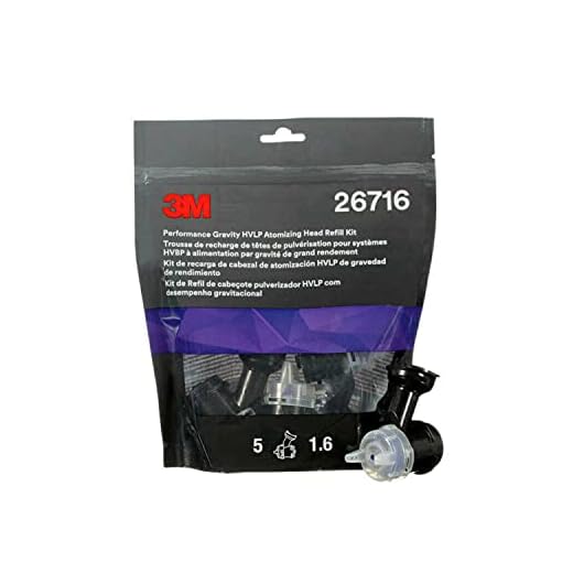 3M Performance Gravity HVLP Refill Kit