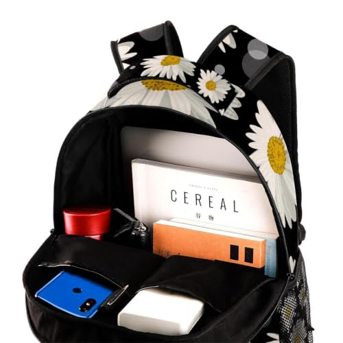 Mochila escolar espaciosa multicolor antiarrugas para folios 4