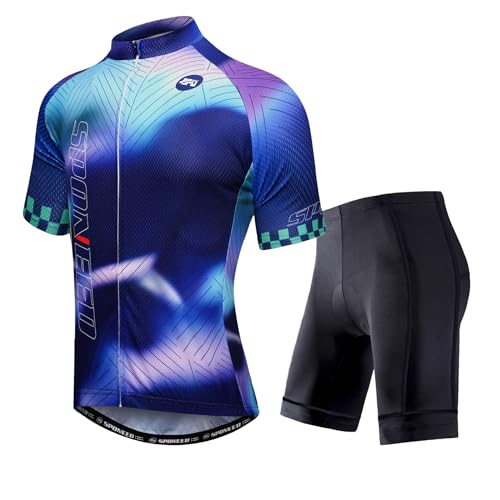 Bicycle Shorts and Jersey Men Reflective Bike Shirts