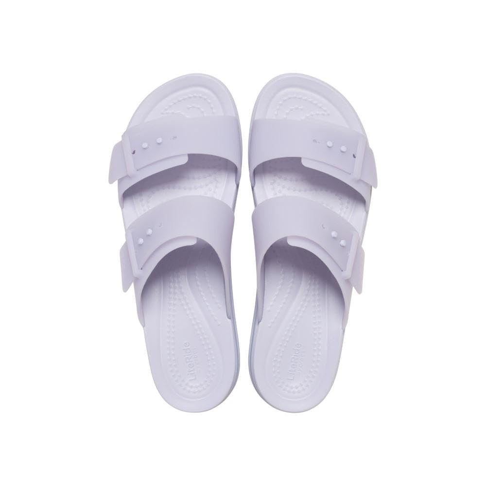 Crocs Brooklyn Bucklefrostedlowwedge SandaliUnisex - Adulto