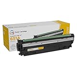 Color: amarillo LD Products Cartucho de tóner remanufacturado de repuesto para HP 651A CE342A (amarillo único) compatible con 700 Color MFP M775dn 700 Color MFP M775f, 700 Color MFP M775z, 700 Color MFP M775z Plus