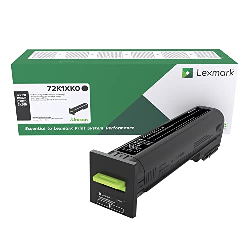 Lexmark 72K1XK0 consommable impression laser noir haute capacité pour bureau