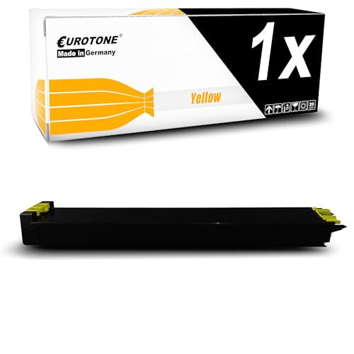 Toner jaune haute définition Eurotone compatible Sharp MX-5110 XXL