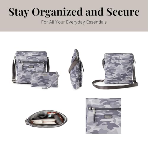 Image of Baggallini womens Go Bagg With Rfid Phone Wristlet