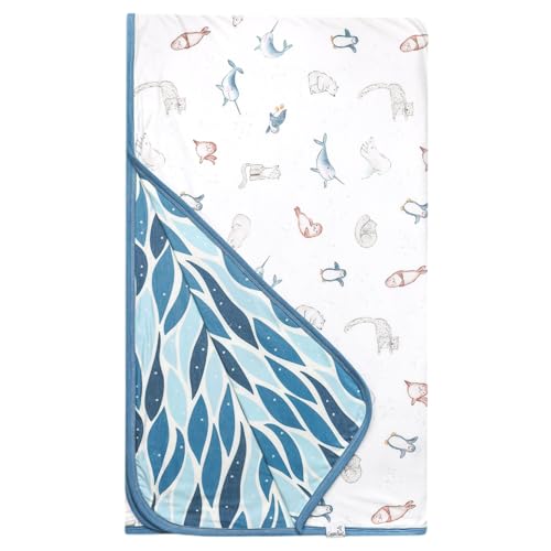 Image of Copper Pearl Jumbo 3-Layer Baby Blanket: Soft Baby Quilts for Boys and Girls | Breathable, Cozy, Toddler Blanket | Baby Quilt for Newborns | 60x72 Premium Material | Arctic Wonder
