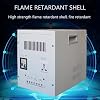 Automatic Voltage Stabilizer,Single Phase Home Use Regulator with LED Display Screen Output 220V Stabilizator Power Supply for Heavy-Duty Unstable Household Appliances (10KVA)