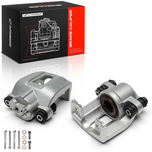 A- Rear Left and Right Side Disc Brake Caliper without