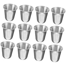 Religious Holy Communion Cups Stainless Steel Stackable Compact for Church Party Supplies