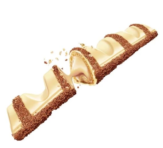 2 x Kinder Bueno White Chocolate Bars Multipack 4 X 39g Delicious Special For Easter Tasty And Twisty Treat Gift Hamper, Christmas,Birthday,Easter Gift Sold By Kidzbuzz