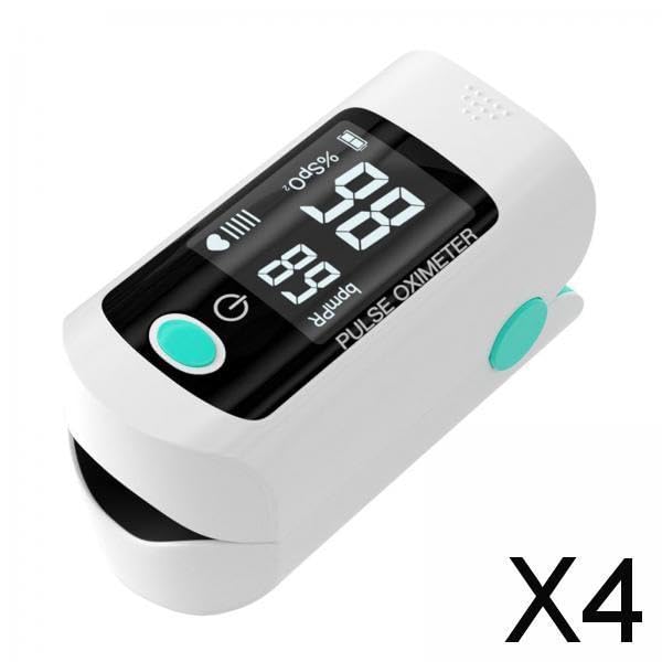 Image of TRENDYNEST 4xPulse Oximeter Fingertip Blood Oxygen SpO2 Monitor Pulse Rate Oximeter Blue | Oximeters | Monitoring Systems | Medical Equipment | Lab & Life Science
