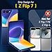 YWXTW EZ Alignment for Samsung Galaxy Z Flip 7 Screen Protector, [Strengthen Crease Test] 4Pcs Inner Soft EPU Film+2Pcs Front Display Tempered Glass+1 Set Camera lens Protector, Anti Scratch