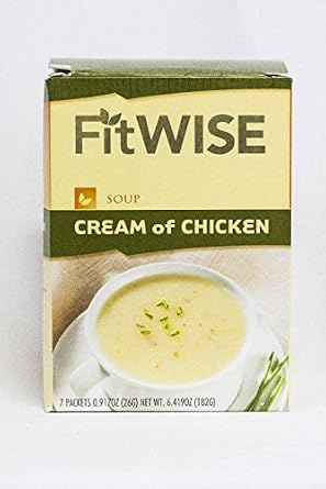 Fit Wise Cream Of Chicken Protein Soup Ideal Protein Compatible