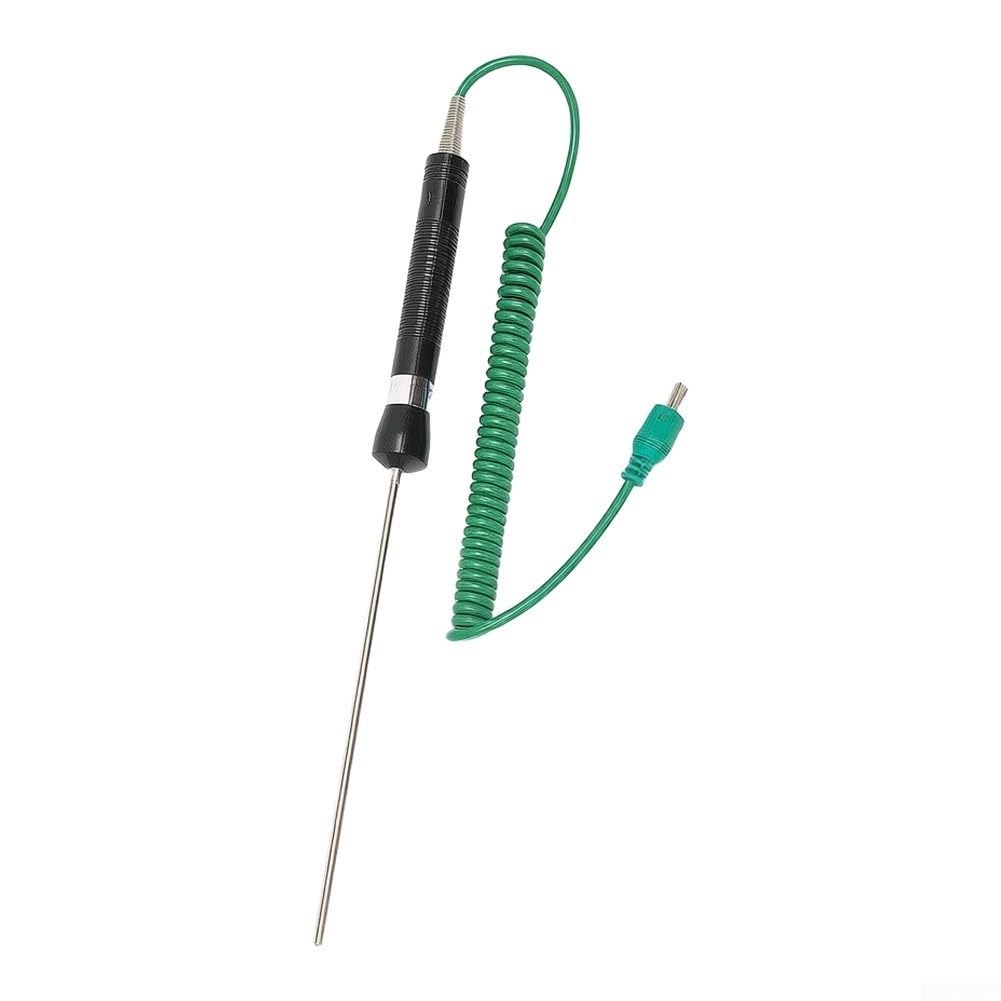 Connettore K-Type sensore di temperatura alimentare punta ago | Capacità di perforazione diretta, ideale per liquidi, misure per materiali fusi, lettura accurata, costruzione