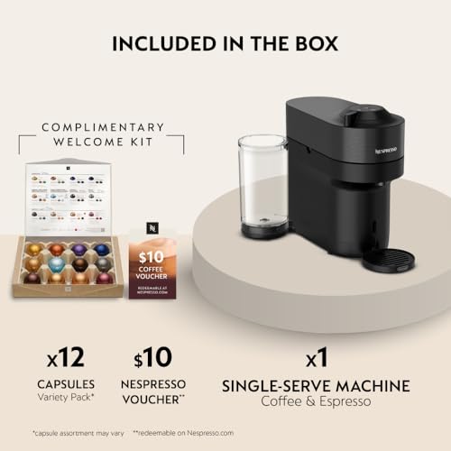 Image of Nespresso Vertuo Pop+ Coffee Machine & Samra Origins Pods by De'Longhi