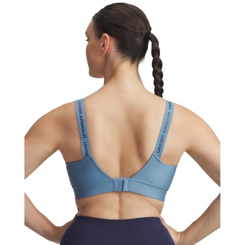 Image of Under Armour Women's Armour Mid Heathered Sports Bra