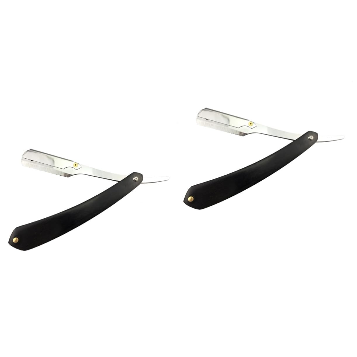 Beavorty 2 Pezzi Manico Per Rasoio Rasoio Da Barba Double Edge Kit Di Barba Rasoio Vintage Rasoio Pieghevole Lame Di Rasoio Per Uomo Rasoio Sicuro Uomo Bambù Rasatura In Metallo