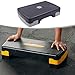 Aymzbd Aerobic Exercise Step, Fitness Equipment, Compact Nonslip Stable Workout Stepper, Aerobic Stepper Indoor Women Men, Gray Black