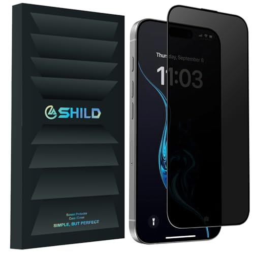 Image of Tempered Glass Screen Protector (For iPhone 16 Pro (Privacy))