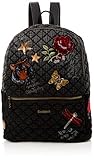  Desigual Damen Bols_always Milan Rucksackhandtasche Schwarz (Negro)
