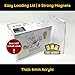 Deluxe Acrylic Case Compatible with English One Piece OP-04 and Newer Booster Boxes | Magnetic Easy Top Loading | Thick 6mm Protection [1 Pack]