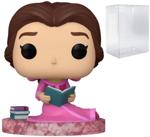 POP Disney: Princesa definitiva - Figura de vinilo de Bella Funko (incluye funda protectora de caja compatible), multicolor, 3.75 pulgadas