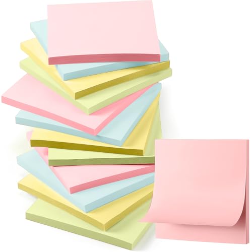 Notes adhésives 7,6 x 7,6 cm Fainne pour trier vos dossiers sans traces