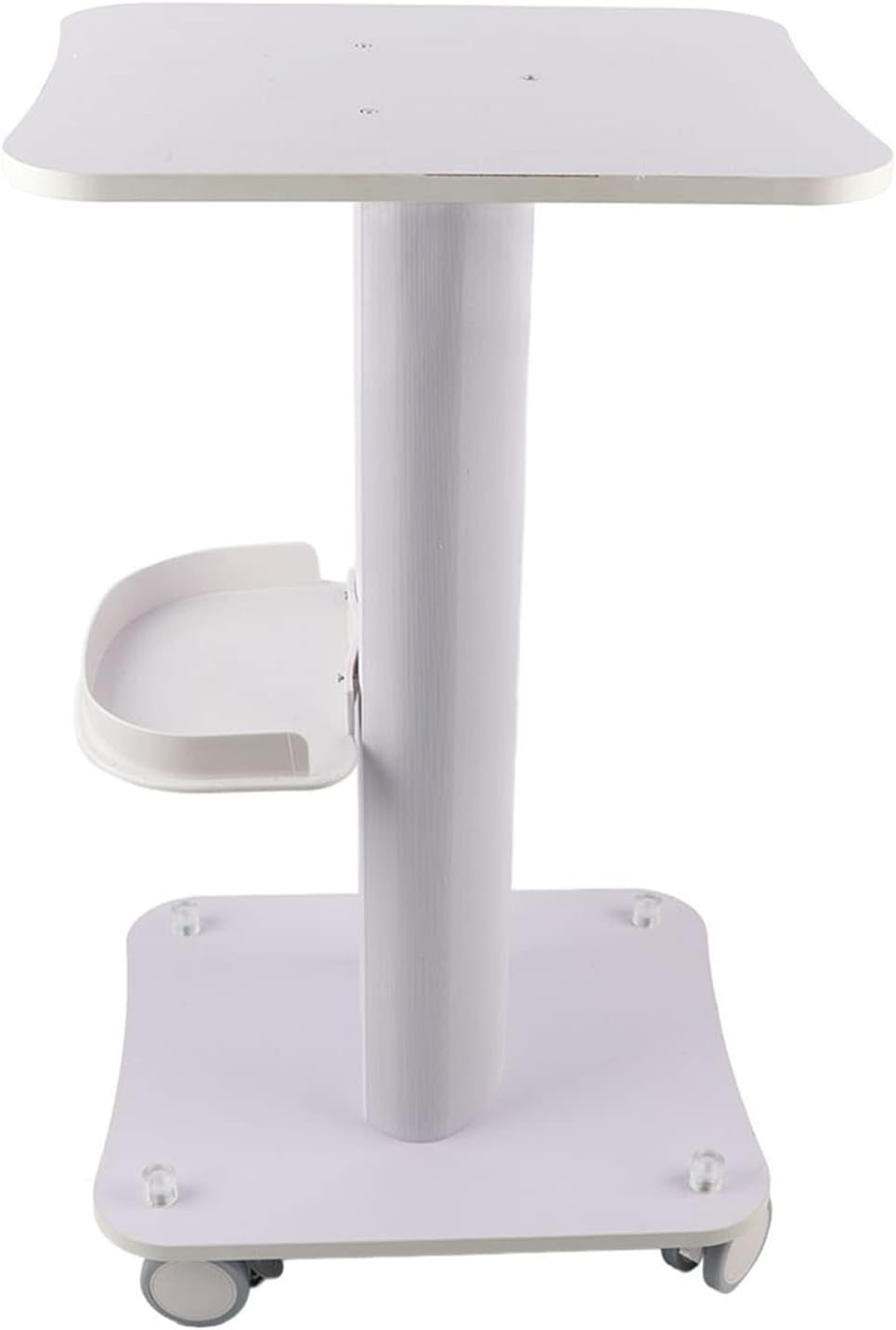 Zerone Salon Trolley Stand, White, 20"L x 12"W x 16"H