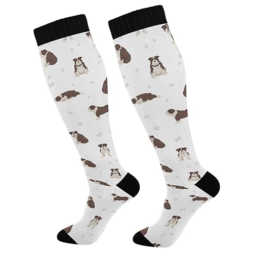 Image of Fisyme Socks for Women Men Warm Comfort Athletic Crew Running Hiking Cycling Compression Socks