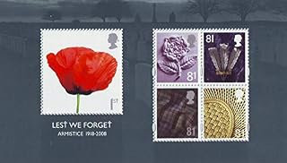 2008 Lest We Forget - Armistice Miniature Sheet No. 59 - Royal Mail Stamps