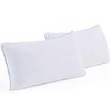Shredded Memory Foam 2 Pack Pillow&comma; Queen &lpar;Pack of 2&rpar;&comma; White 2 Count
